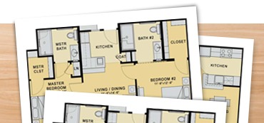 floor plans call to action