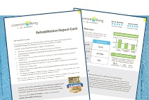 rehabilitation report card call to action