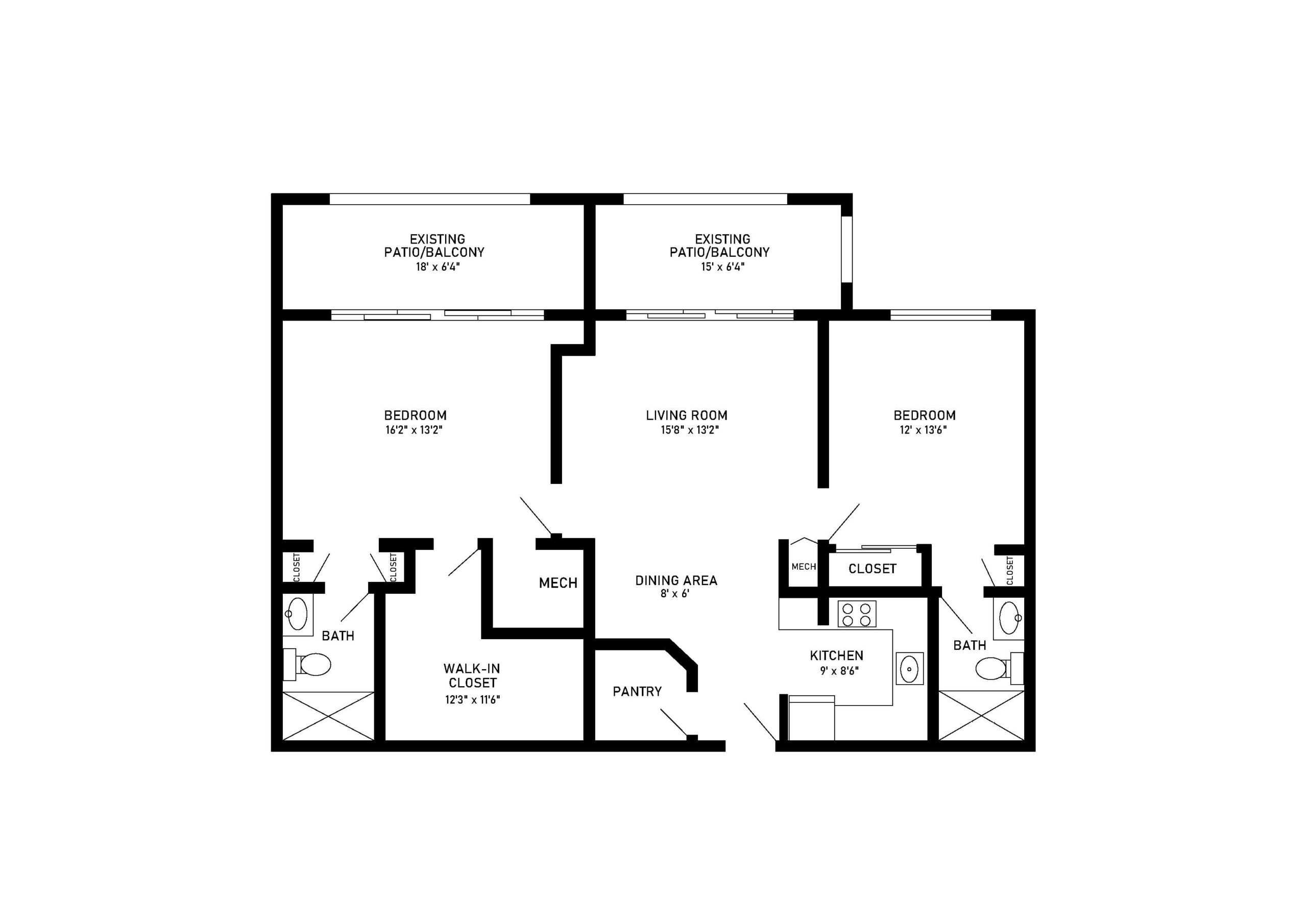 coco sabal deluxe 2 bed 2 bath